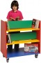 Charlton Book Trolley - Multi-coloured