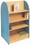 5033 - Tortuga Shelving - Double Sided - Lagoon Blue and Beech 