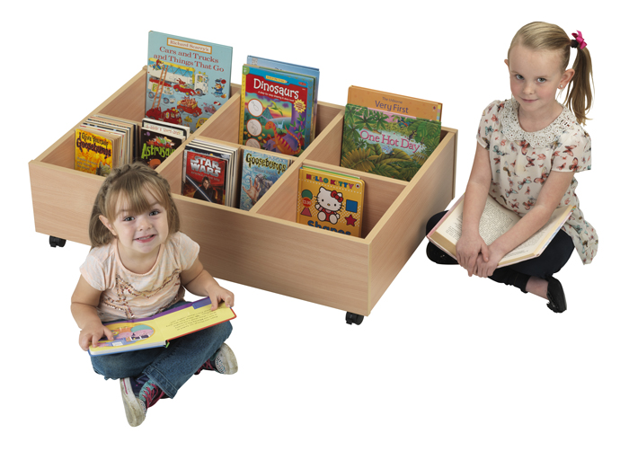 Herok educational furniture : Early-Years-6-Compartment-Mobile-Kinderbox